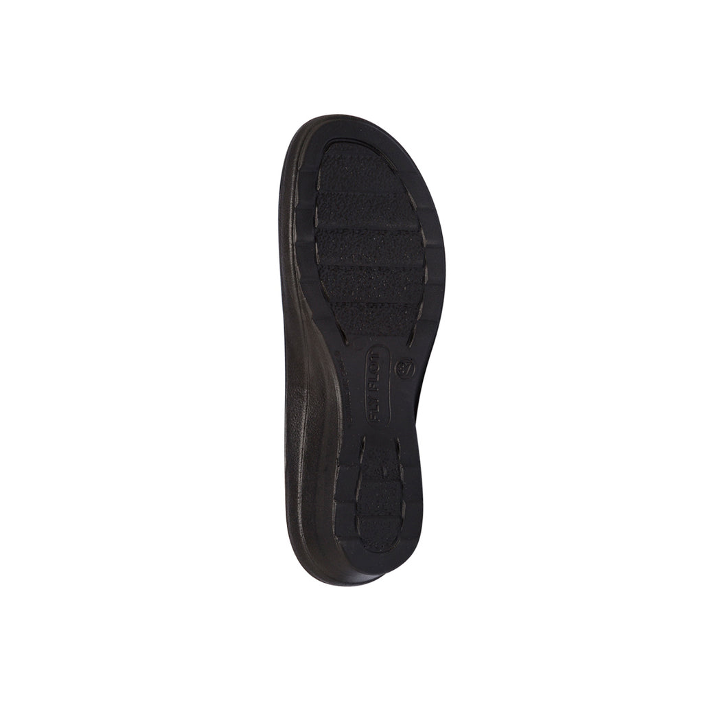 Ciabatte sanitarie effetto velluto blu da Donna Fly Flot