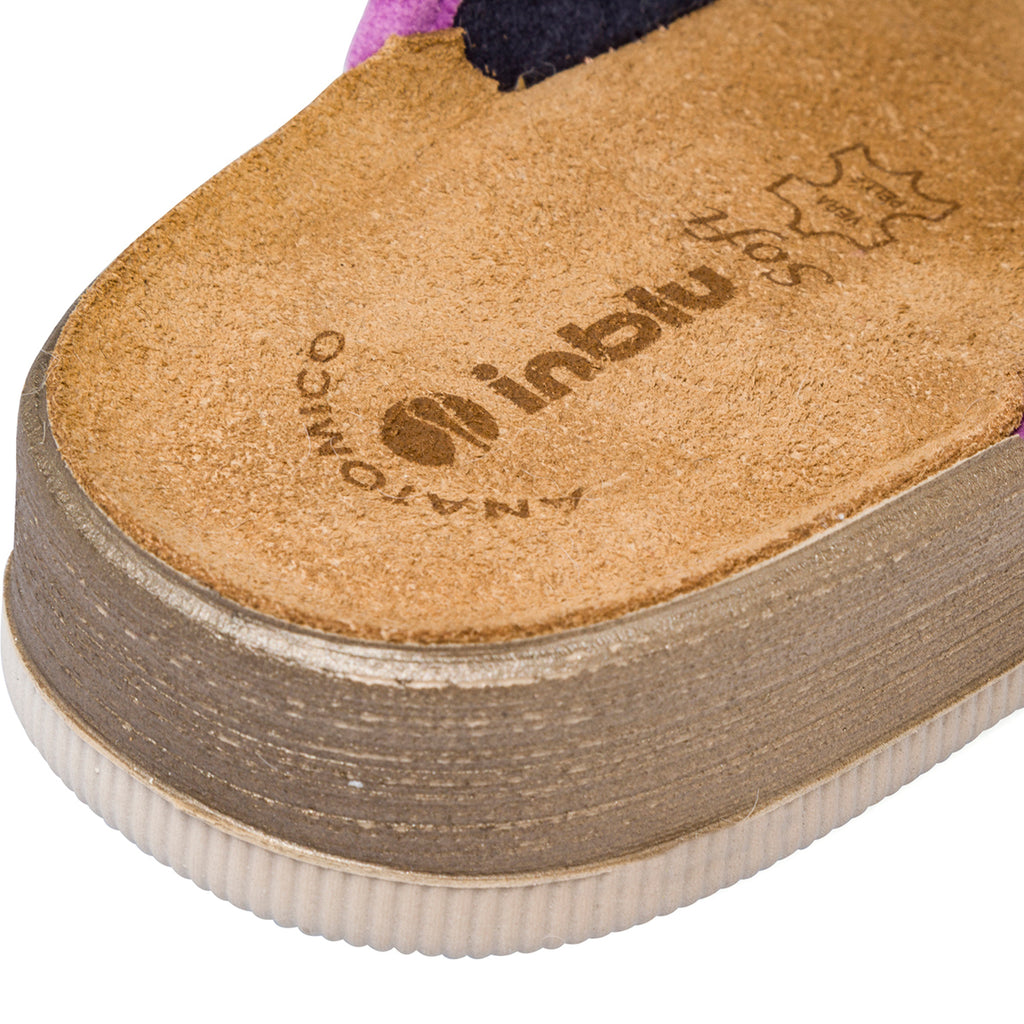 Pantofole blu da Donna Inblu con pois