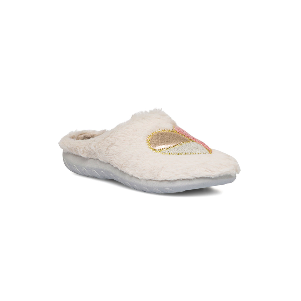 Pantofole bianco da Donna con cuore Inblu
