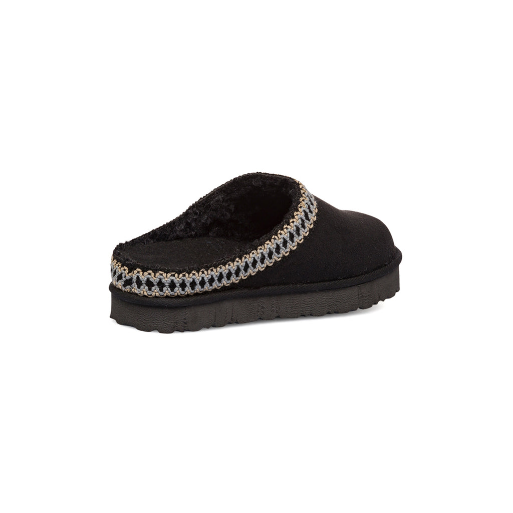 Pantofole nere da Donna in similpelle effetto scamosciato Inblu