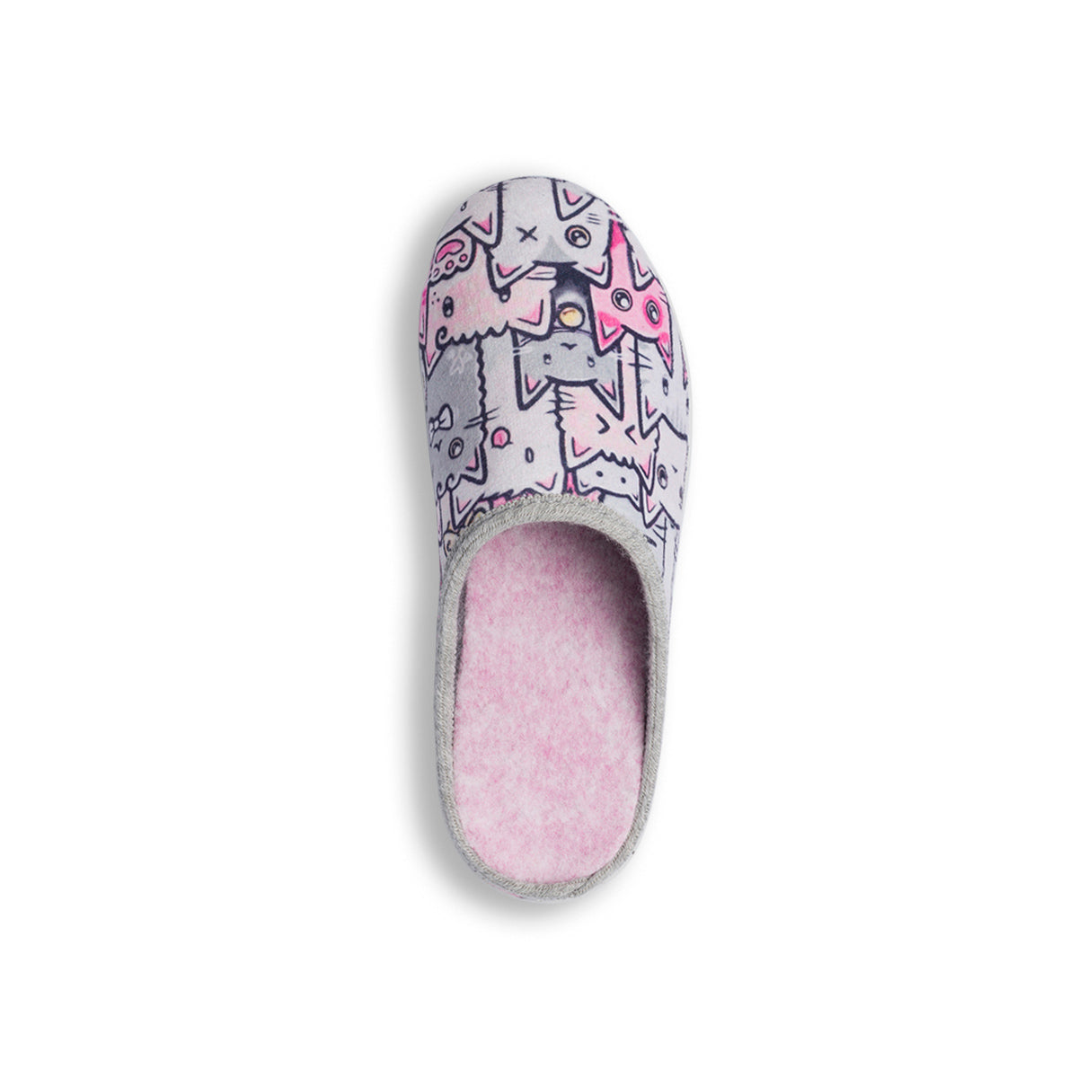 PANTOFOLA DA DONNA IN MICROFIBRA ELASTICA Blu - Fly Flot Estate - Pantofole
