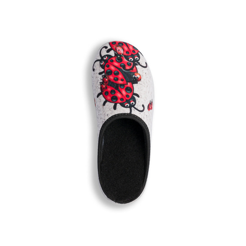 Pantofole da Donna con coccinelle Italia Trend