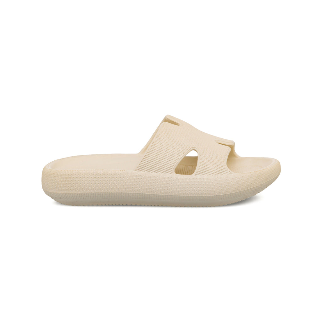 Ciabatte beige da Donna con suola platform Lora Ferres On The Beach
