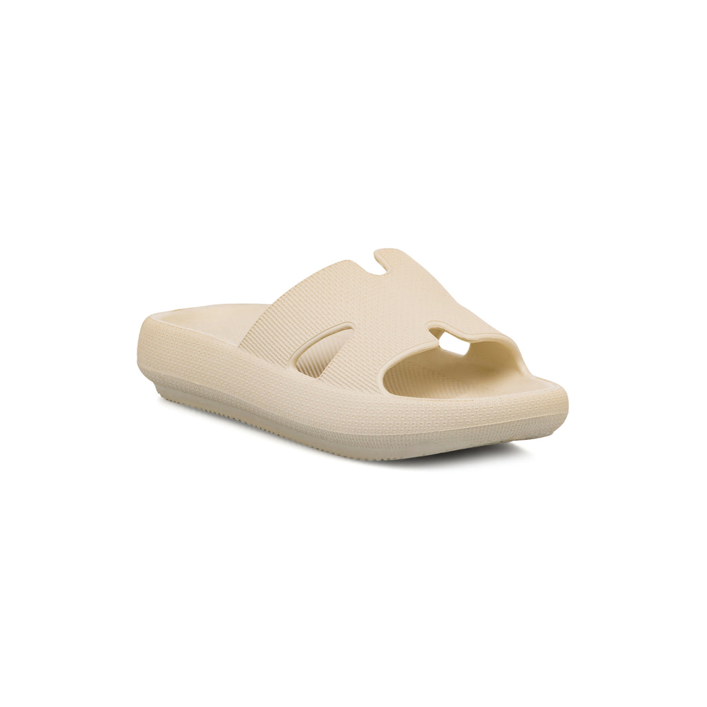 Ciabatte beige da Donna con suola platform Lora Ferres On The Beach