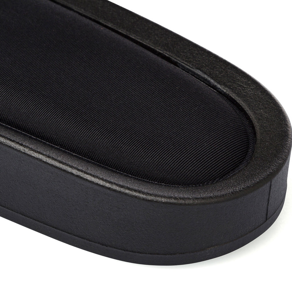 Ciabatte Nere da Donna con fascia Strass Lora Ferres On The Beach