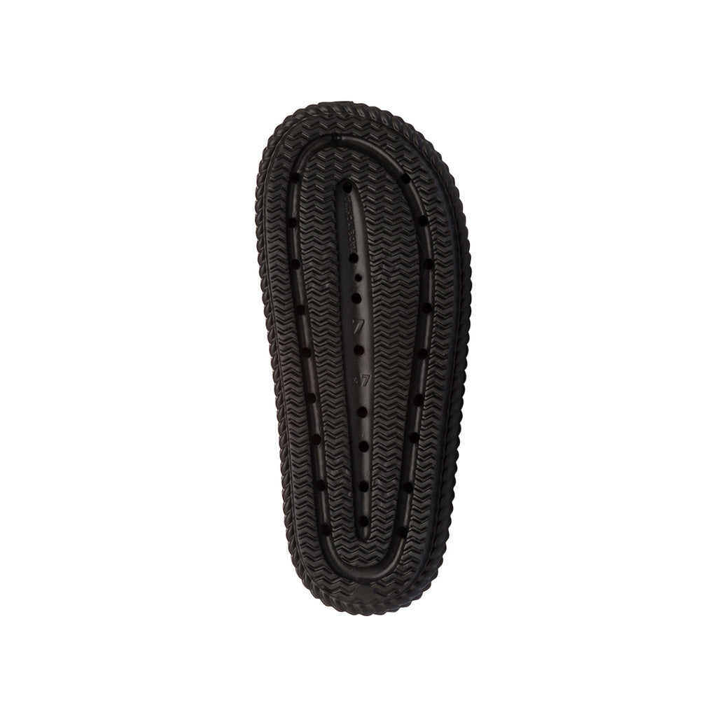Ciabatte nere da Donna con fascia effetto corda Lora Ferres On The Beach