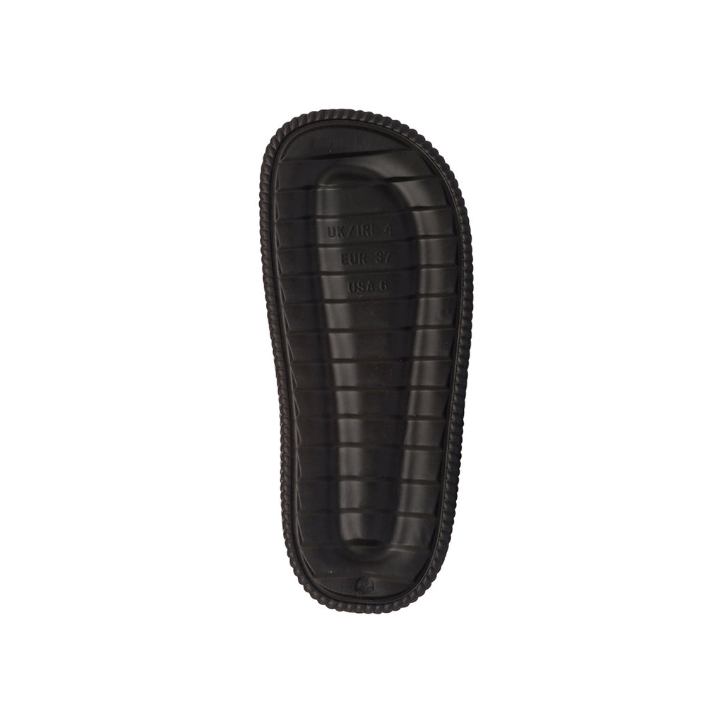 Ciabatte nere da Donna con fascia intrecciata Lora Ferres On The Beach