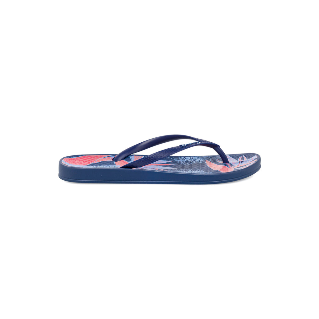 Ciabatte infradito Beige da Donna con fantasia fogliee fiori rosa Ipanema