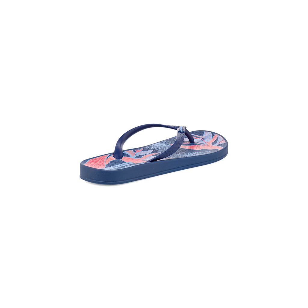 Ciabatte infradito Beige da Donna con fantasia fogliee fiori rosa Ipanema