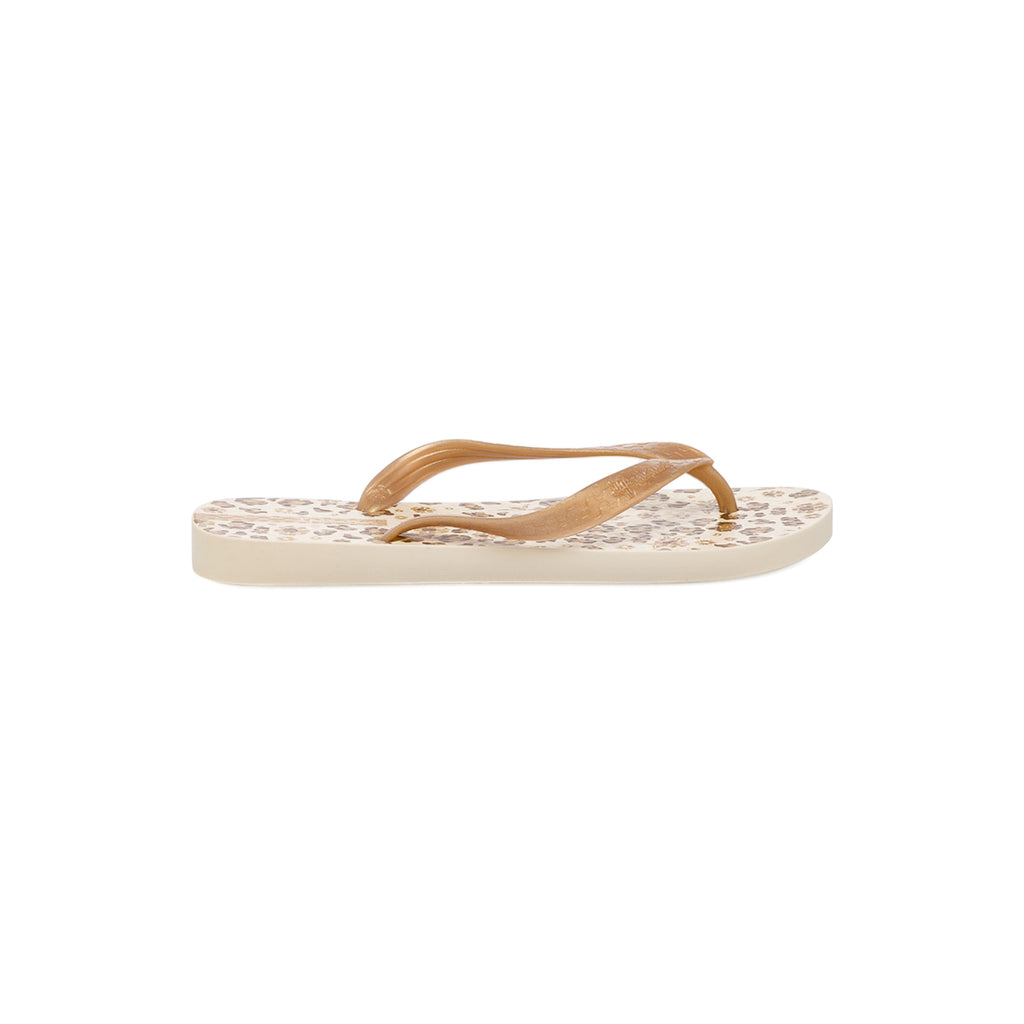 Ciabatte infradito oro e beige da Donna con fantasia animalier Ipanema