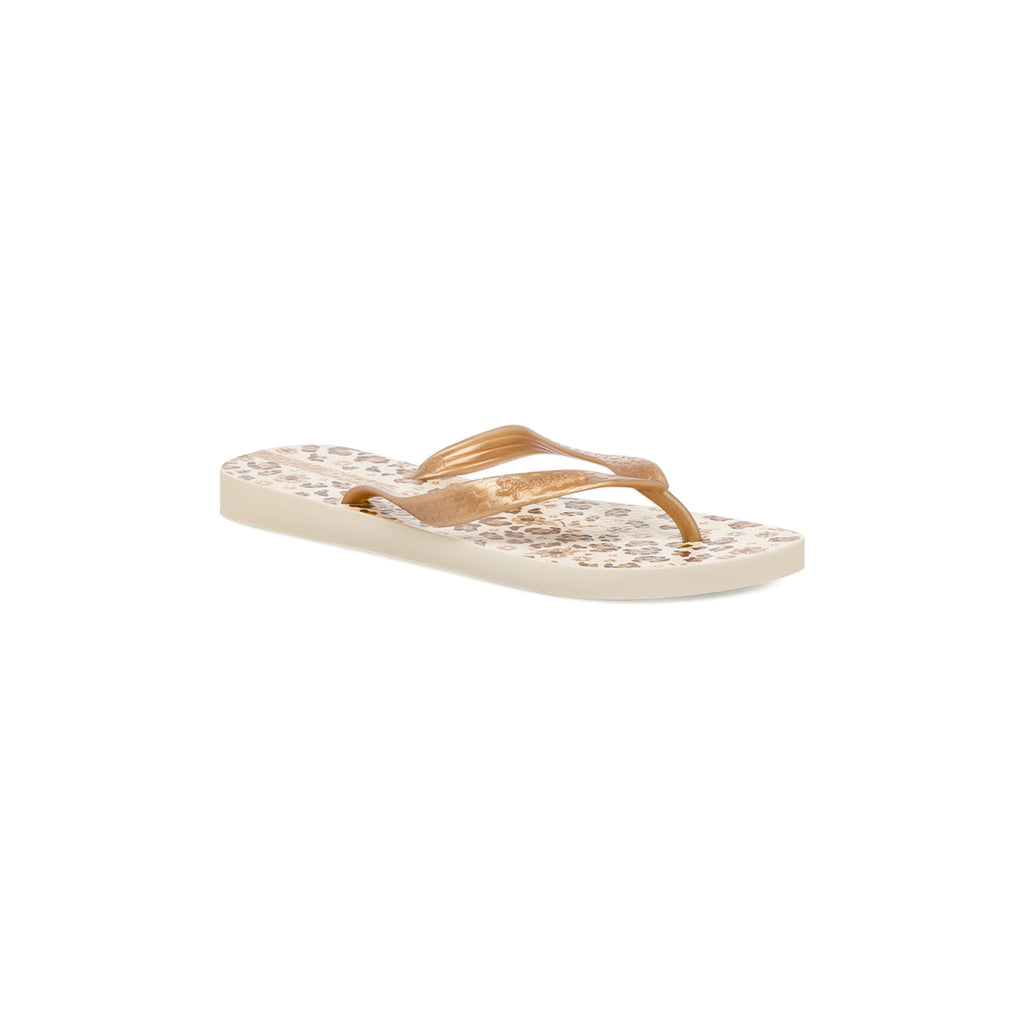 Ciabatte infradito oro e beige da Donna con fantasia animalier Ipanema