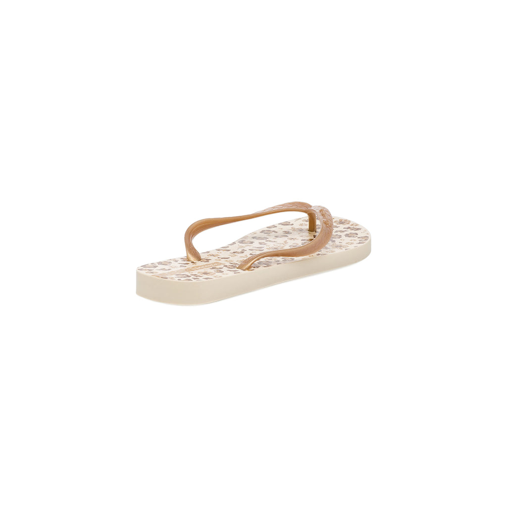 Ciabatte infradito oro e beige da Donna con fantasia animalier Ipanema