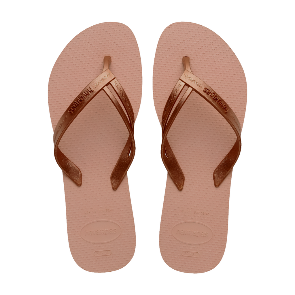 Ciabatte Infradito color oro da Donna ELEGANCE Havaianas