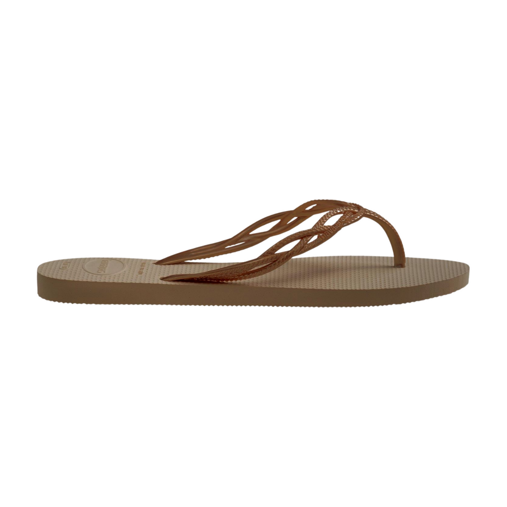 Ciabatte infradito beige da Donna con dettaglio intrecciato FLASH SVEET Havaianas