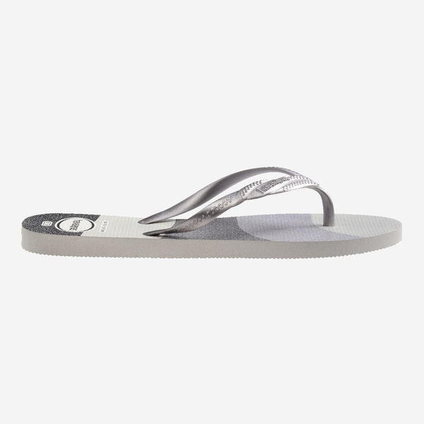Ciabatte infradito Grigie e Argento da Donna Havaianas Fantasia Gloss