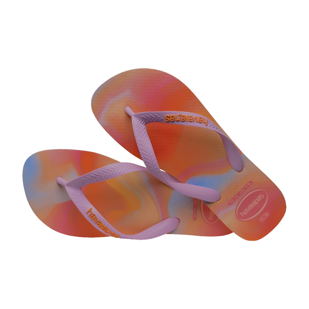 Ciabatte infradito arancioni e lilla da Donna TOP FASHION  Havaianas