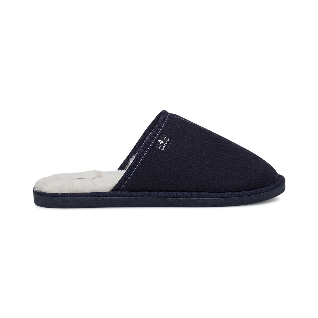 Pantofole da uomo blu con interno imbottito Navigare