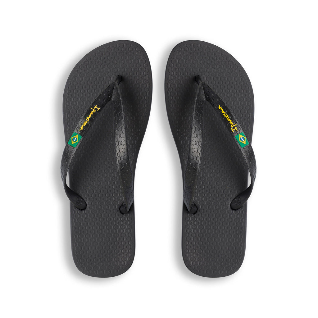 Ciabatte infradito nere da uomo Ipanema Class Brasil II