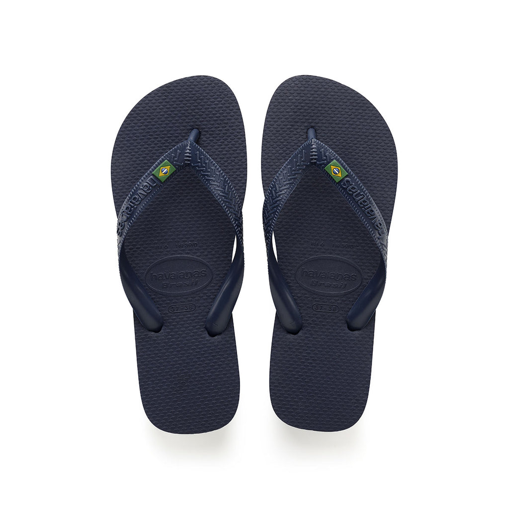 Ciabatte infradito da uomo blu navy Havaianas Brasil