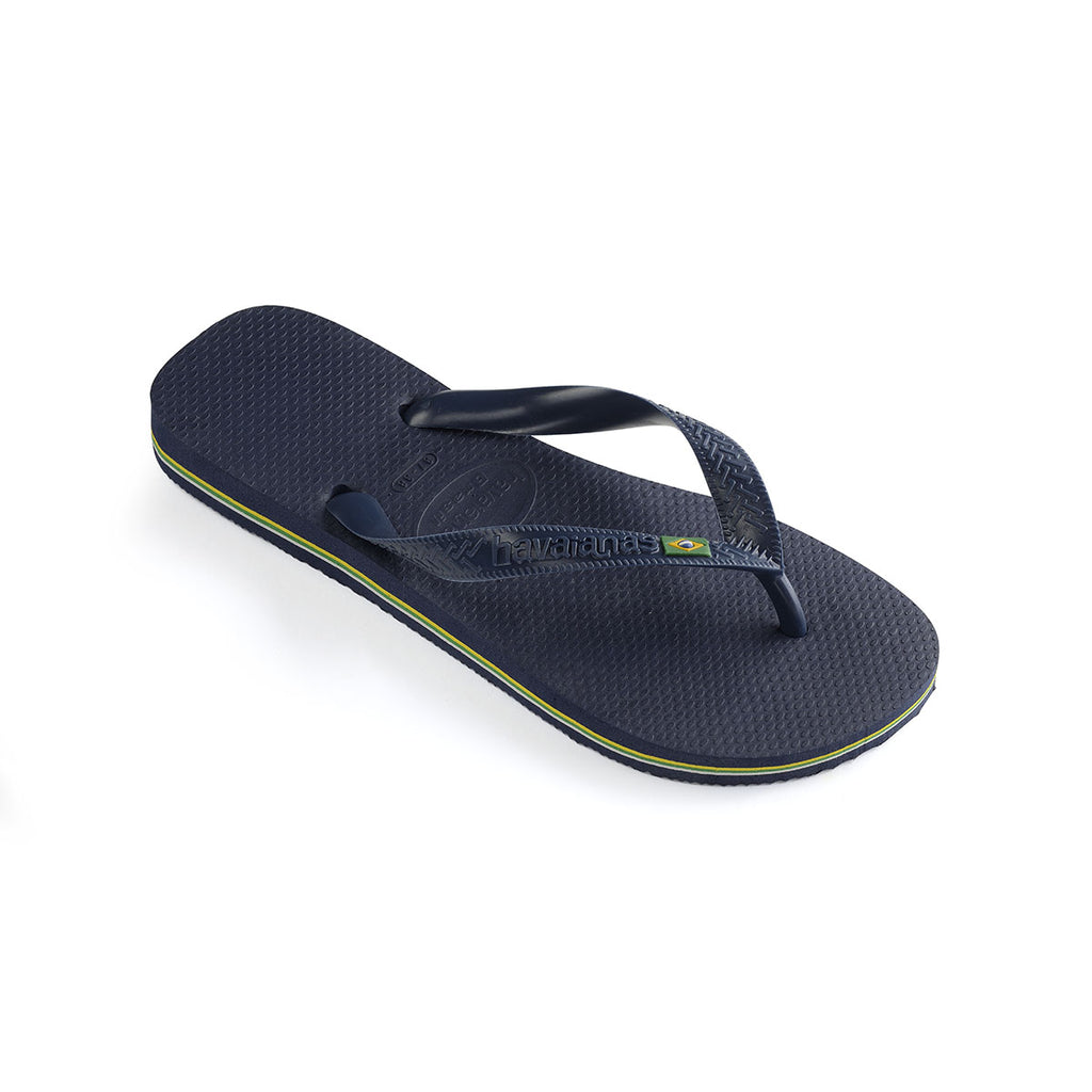 Ciabatte infradito da uomo blu navy Havaianas Brasil