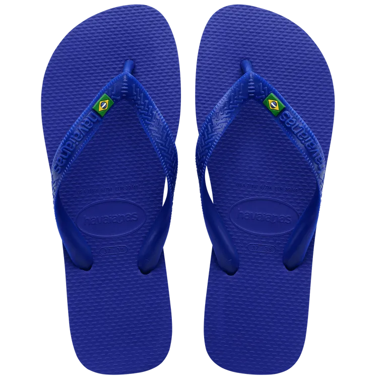 Ciabatte infradito da uomo blu marine Havaianas Brasil