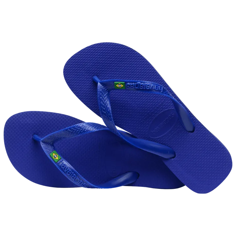 Ciabatte infradito da uomo blu marine Havaianas Brasil