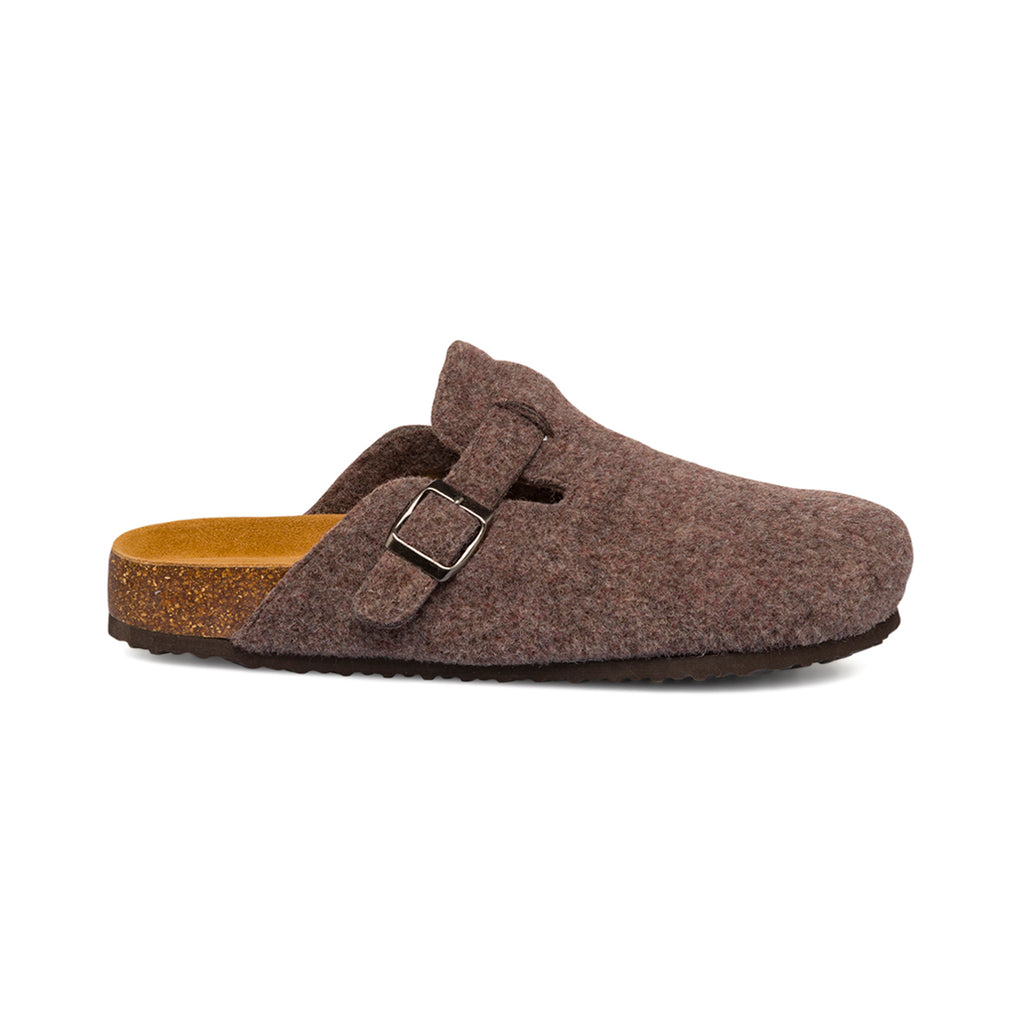 Ciabatte marroni in feltro da Uomo De Fonseca