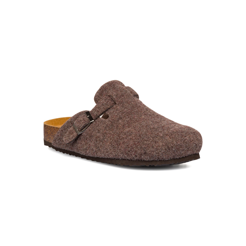 Ciabatte marroni in feltro da Uomo De Fonseca