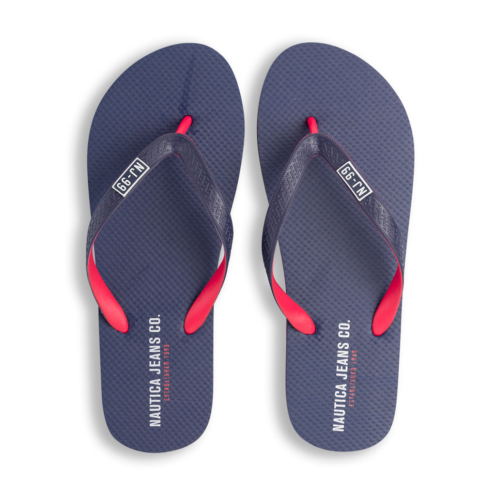 Ciabatte infradito da uomo blu Nautica Jeans