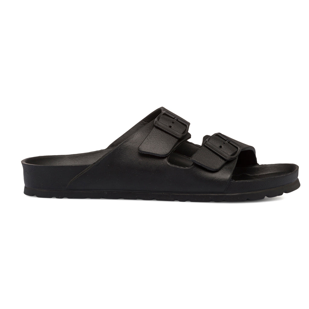 Ciabatte da uomo nere con fibbie Nautica Jeans