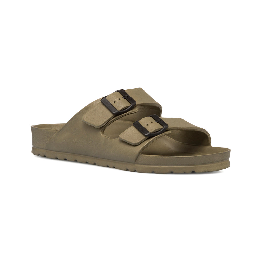 Ciabatte da uomo verde militare con fibbie Nautica Jeans