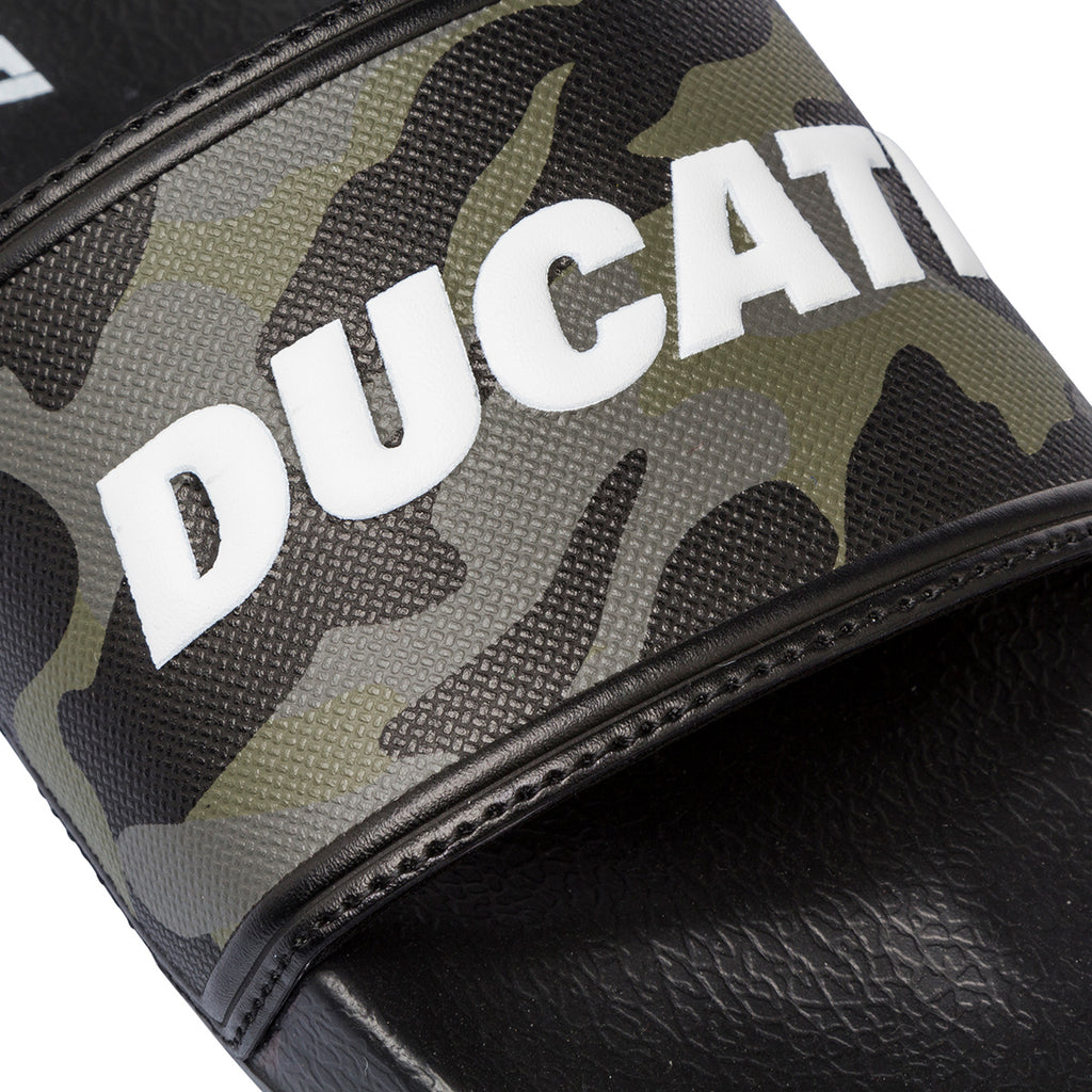 Ciabatte sport camouflage da Uomo Ducati