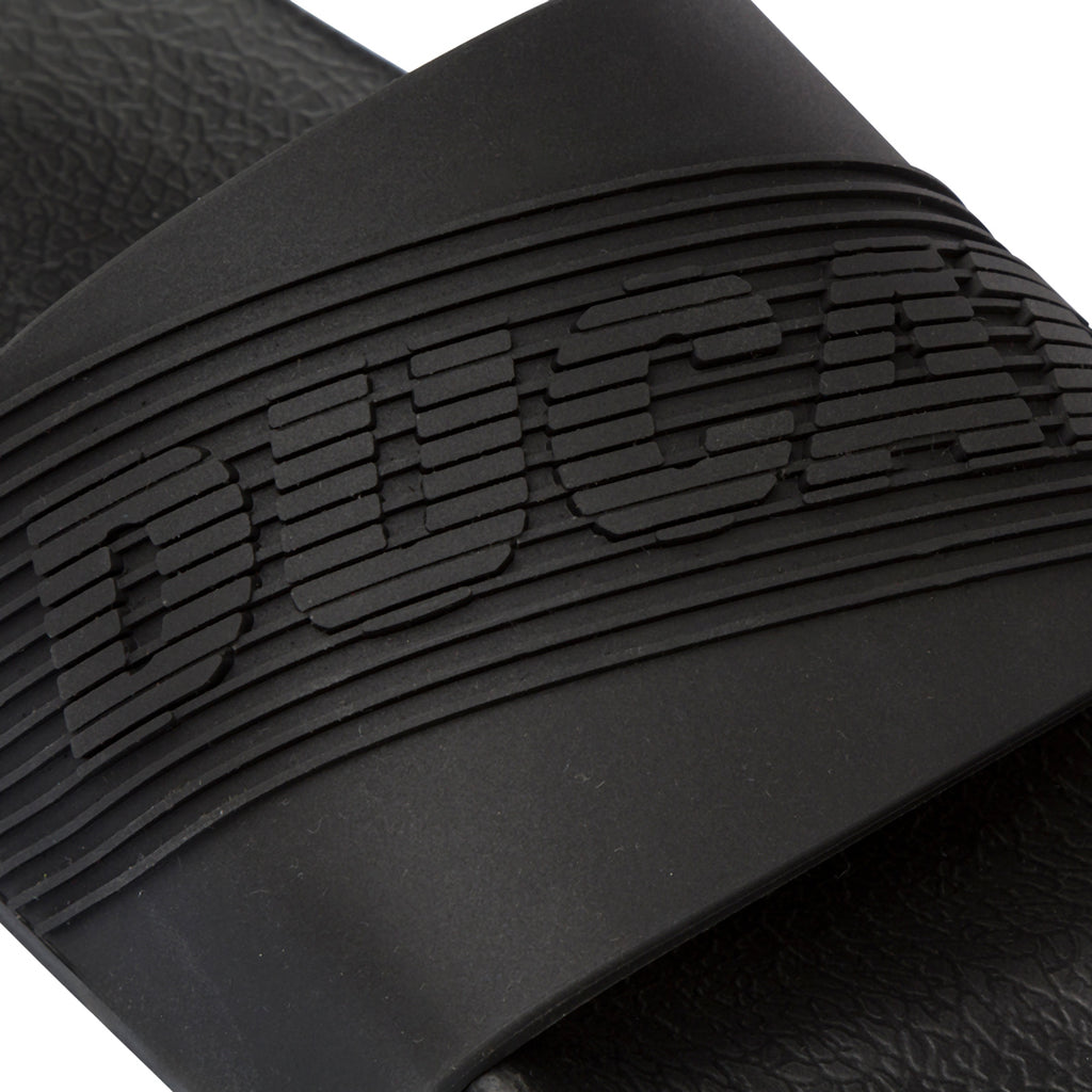 Ciabatte nere a fascia singola da Uomo con logo Ducati