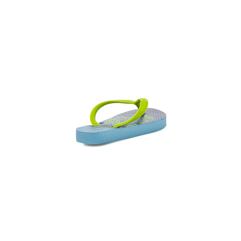 Ciabatte infradito da bambino blu e verdi Havaianas Top Fun