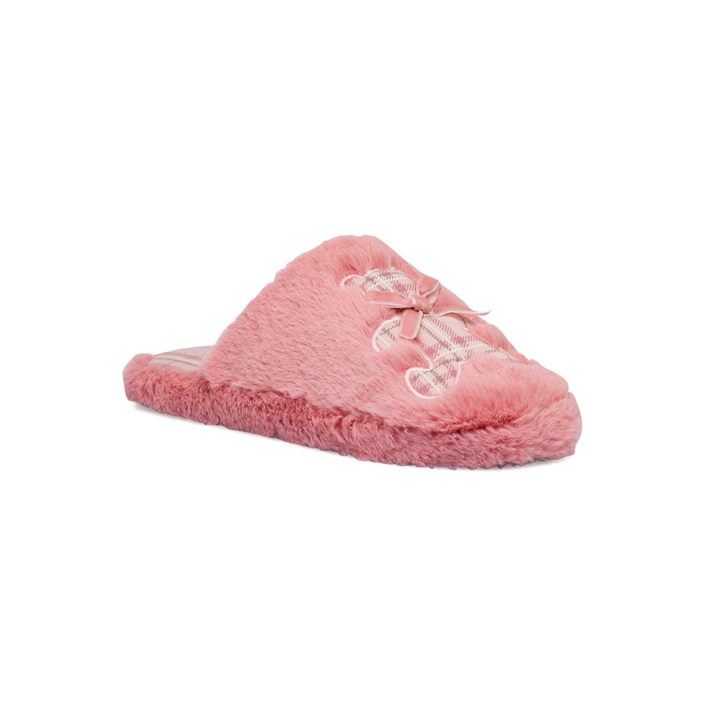 Pantofole rosa da Donna con fiocco Jog