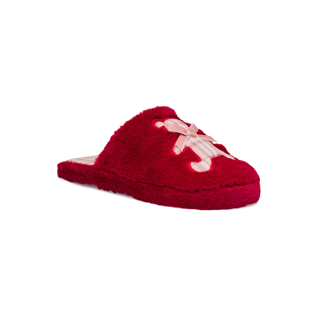 Pantofole rosse da Donna con orsetto Jog