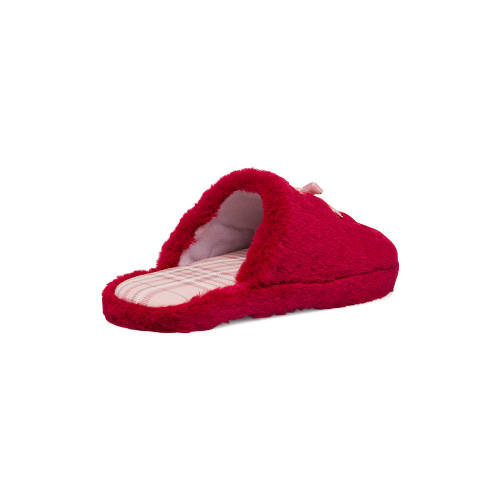 Pantofole rosse da Donna con orsetto Jog