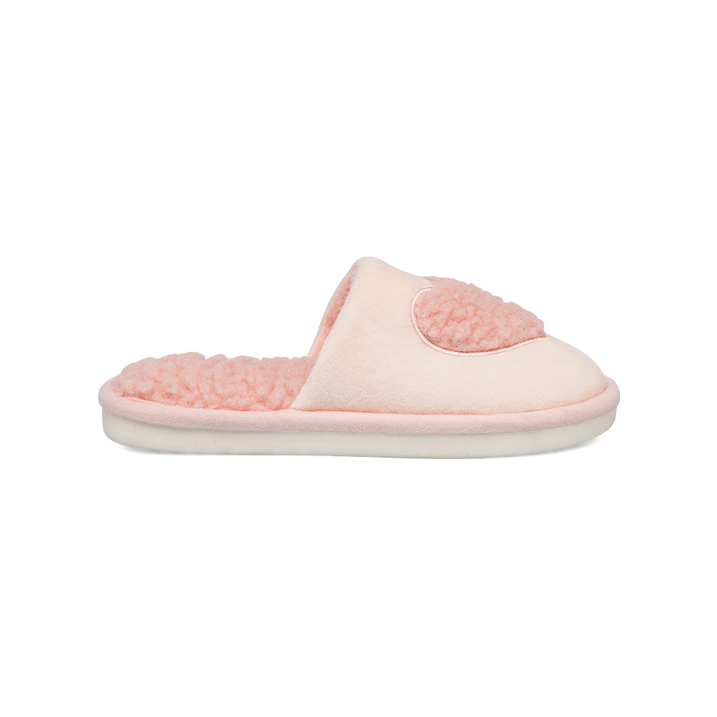 Pantofole rosa da Donna con cuore Feetty