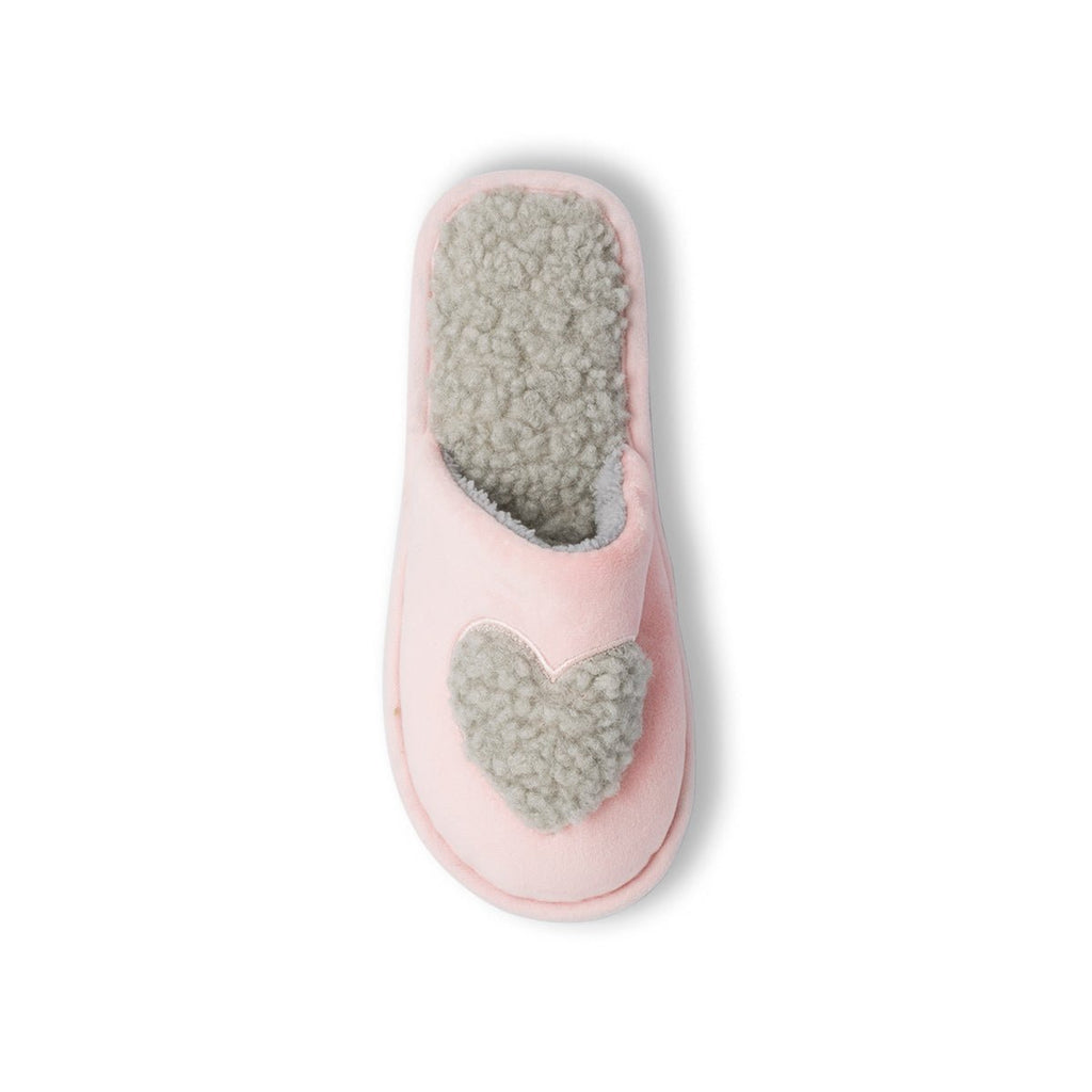 Pantofole rosa da Donna Feetty con cuori