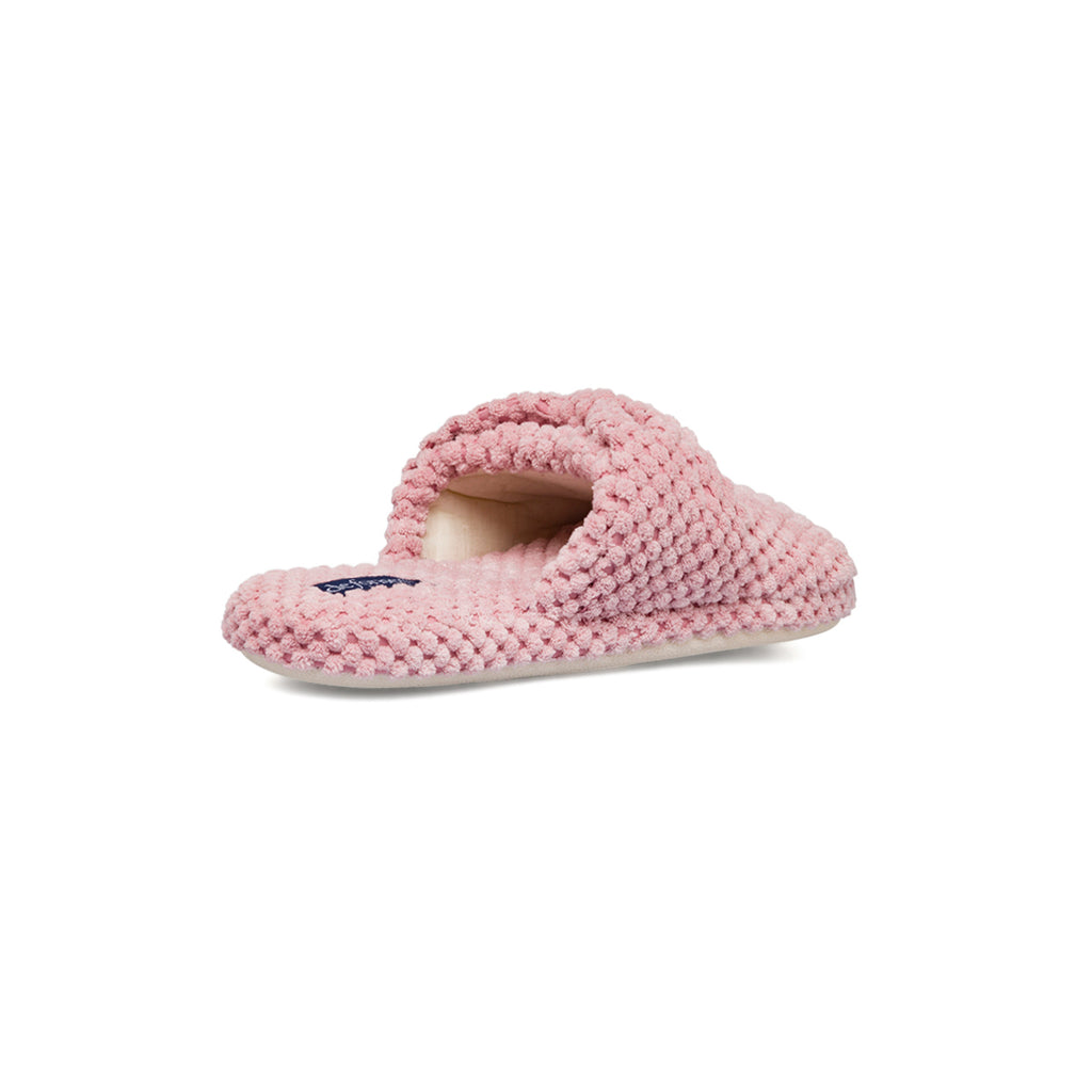 Pantofole rosa da Donna con fiocco De Fonseca