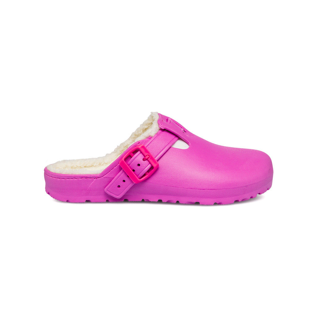Ciabatte fucsia da Donna con fibbia Feetty
