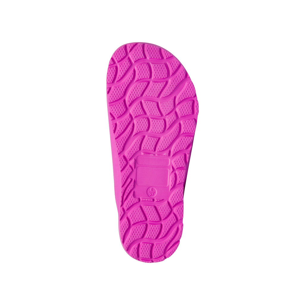 Ciabatte fucsia da Donna con fibbia Feetty