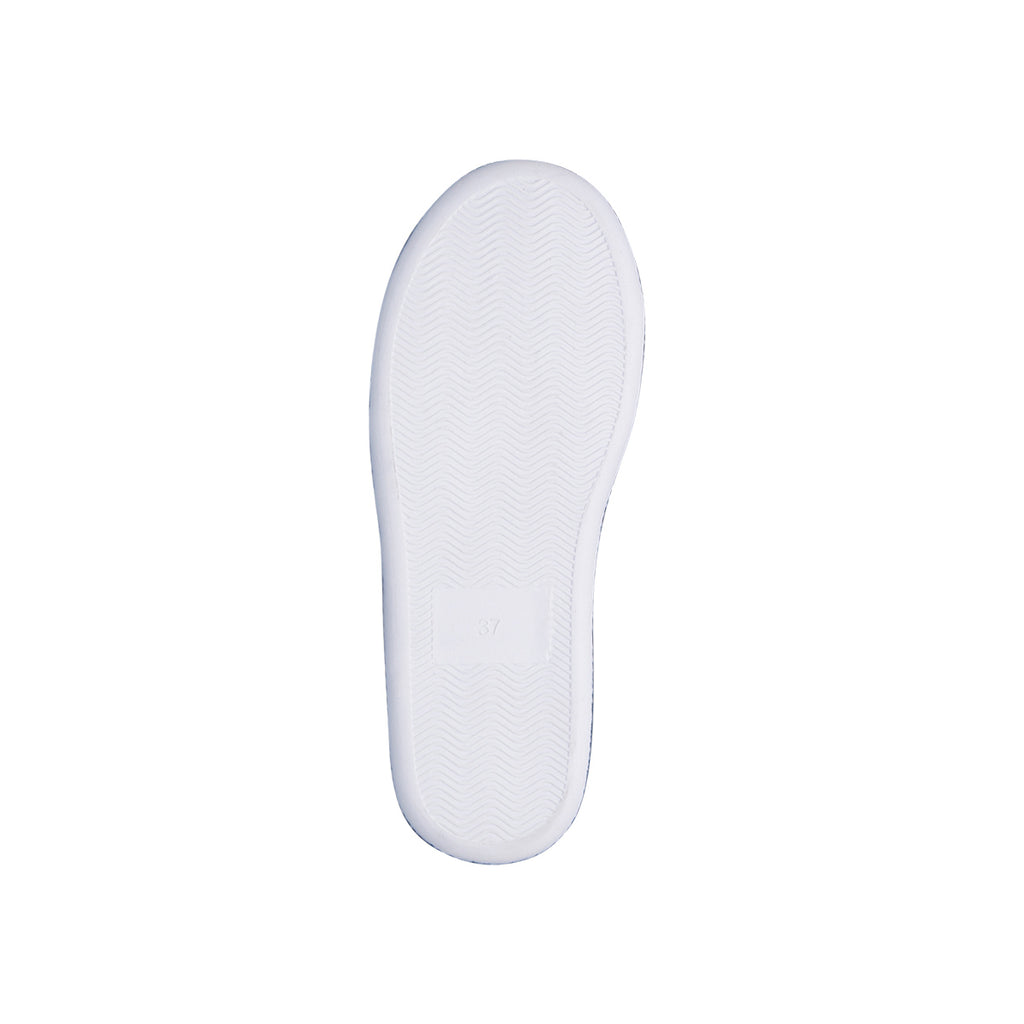 Pantofole blu da Donna Hot Sand con paillettes