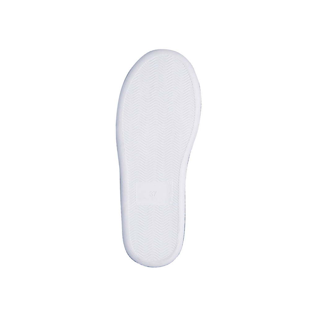 Pantofole nere da Donna con fiore rosa Hot Sand