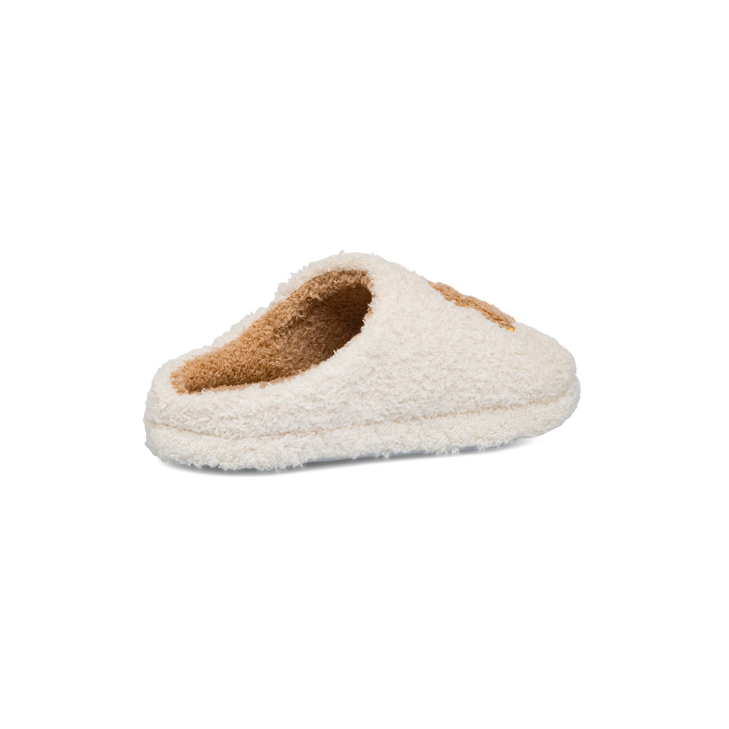 Ciabatte beige da Donna con fiore Hot Sand