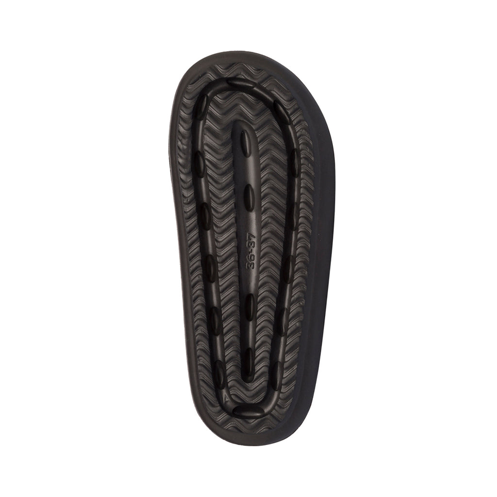 Ciabatte da donna nere con dettaglio effetto trapuntato Jog