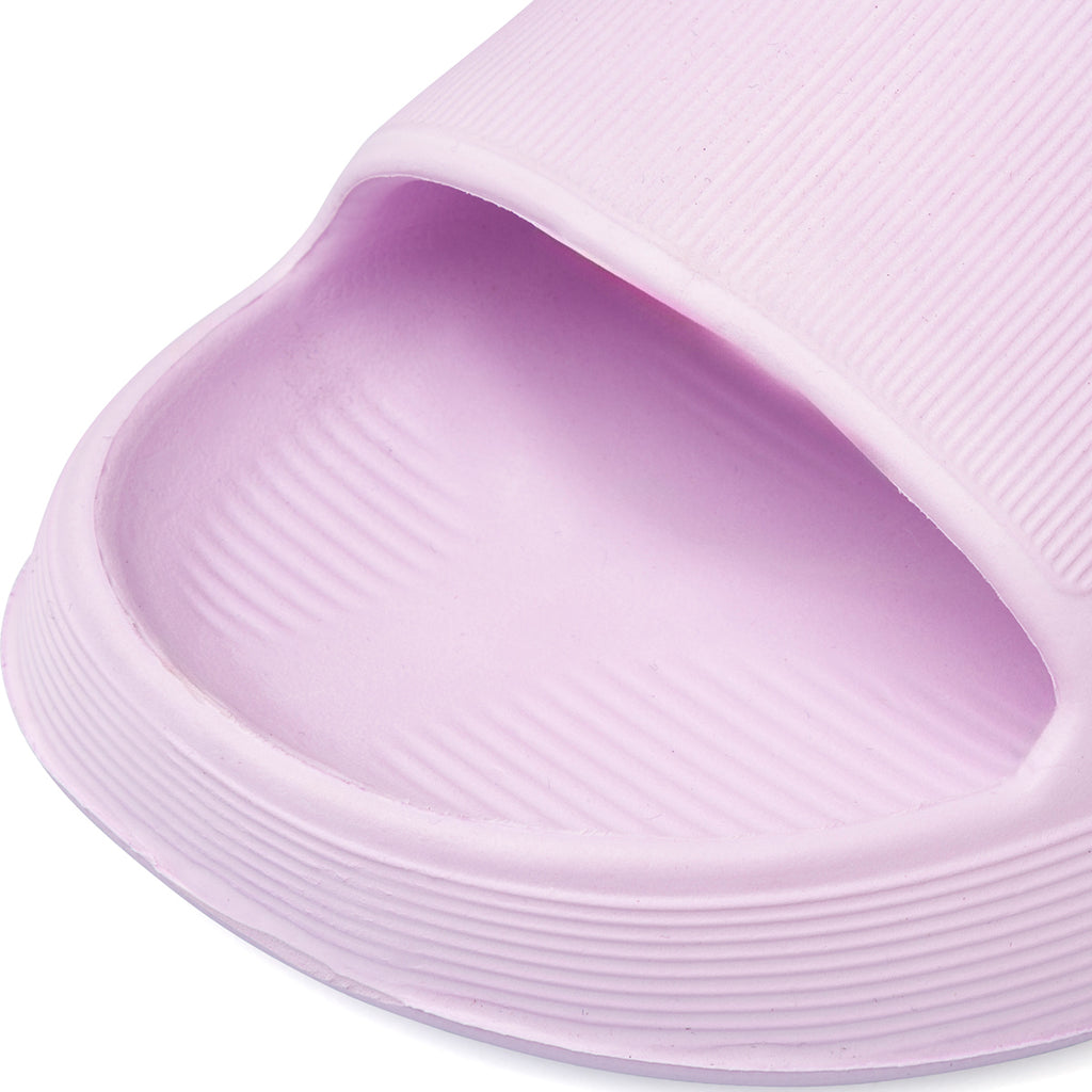 Ciabatte platform lilla da Donna in gomma Jog