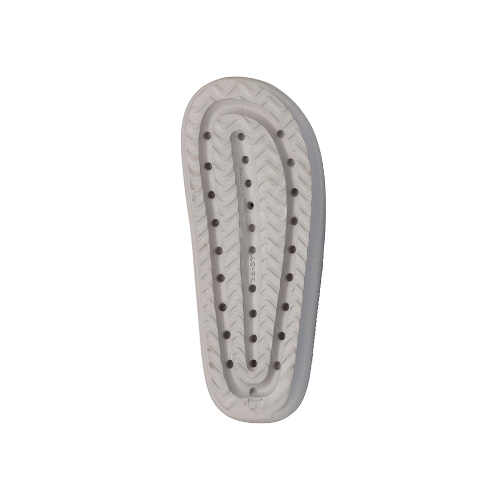 Ciabatte grigie da Donna con suola platform Jog