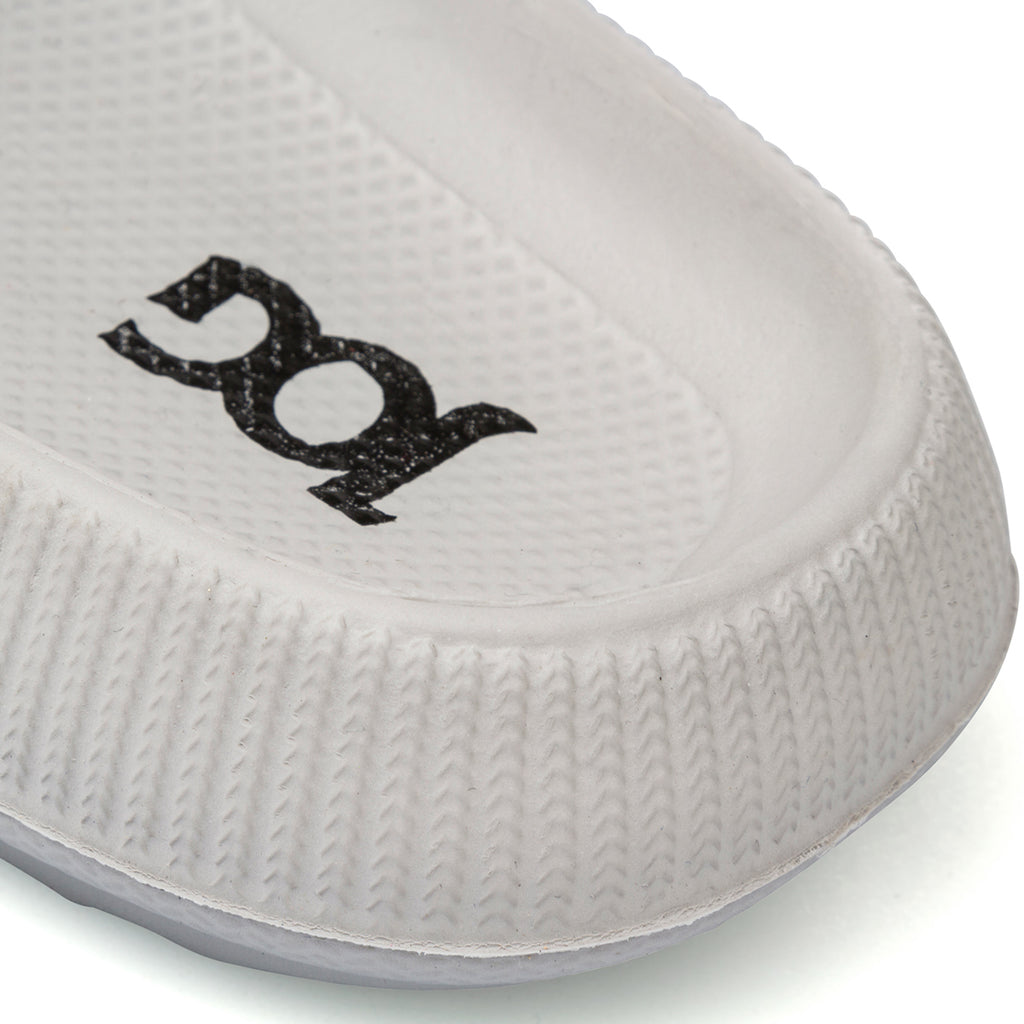 Ciabatte grigie da Donna con suola platform Jog