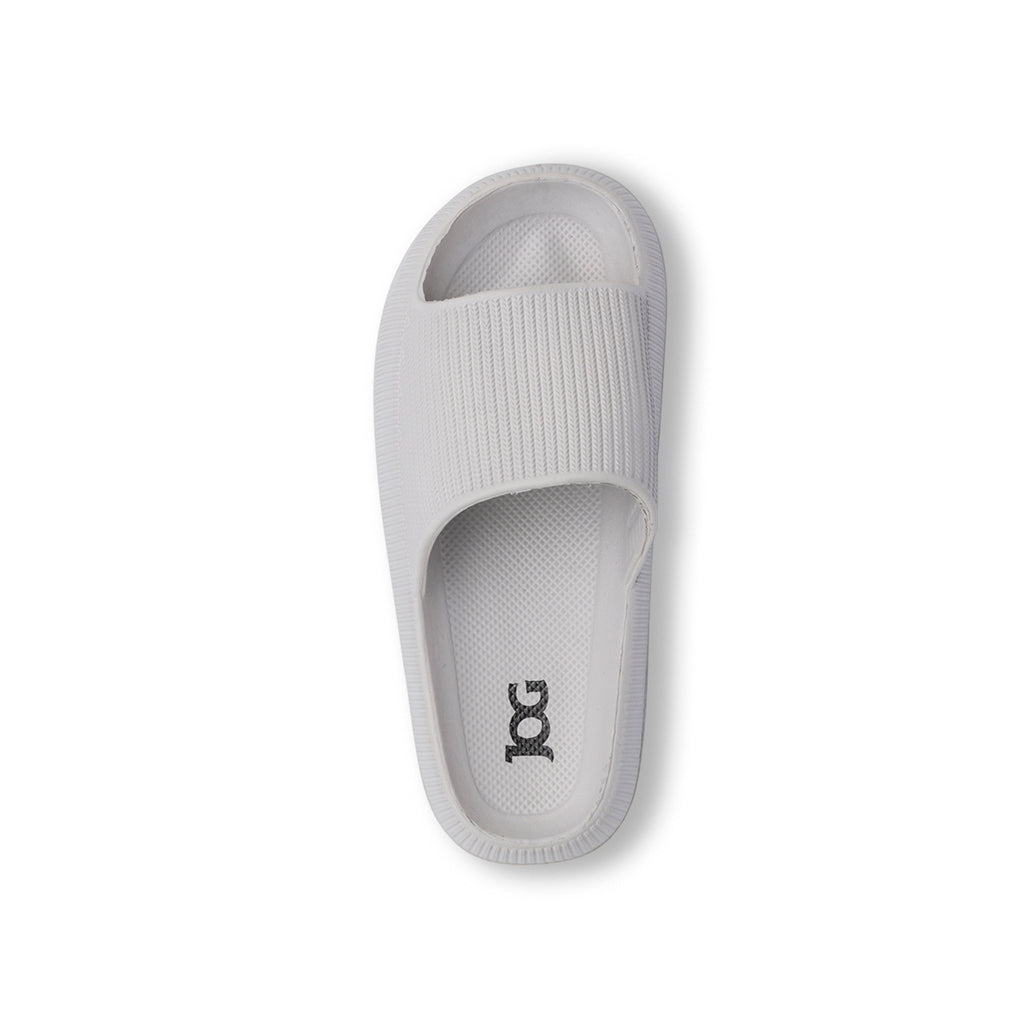 Ciabatte grigie da Donna con suola platform Jog